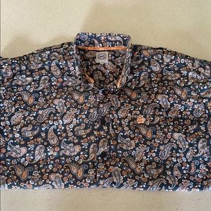Cinch men’s Paisley dress shirt
